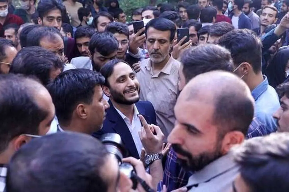 (ویدو) جلسه سخنگوی دولت در دانشگاه خواجه نصیر جنجالی شد