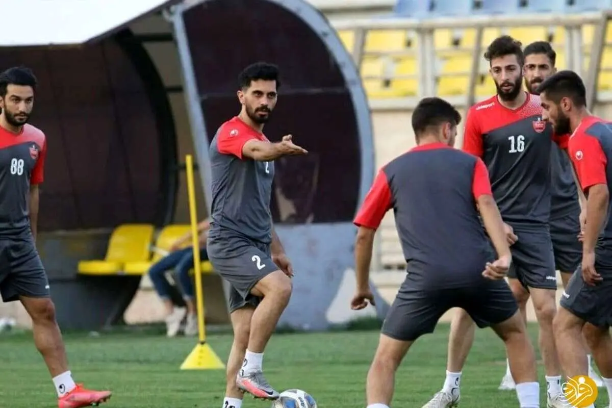 (عکس) حضور رضا شاهرودی در تمرین پرسپولیس