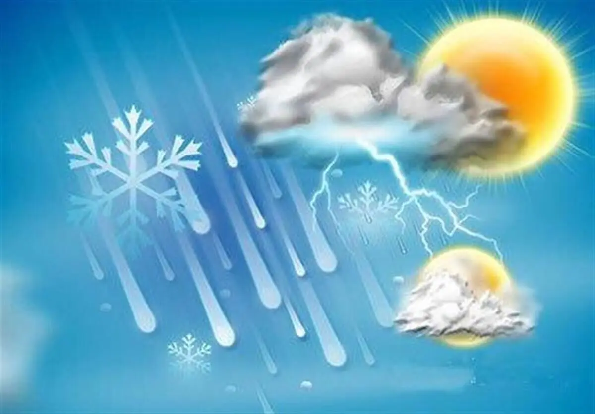 رگبار و رعد و برق در ۱۹ استان