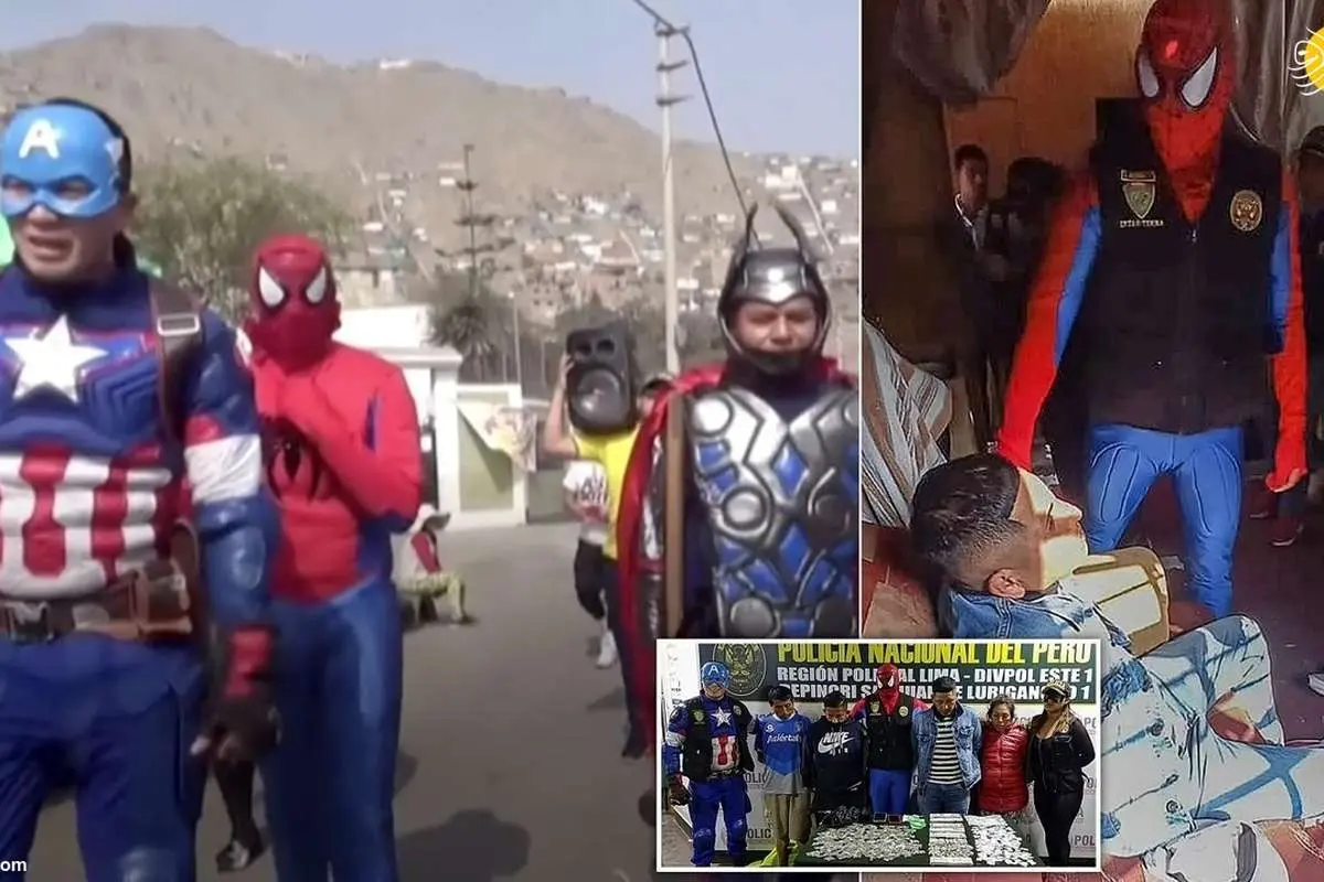 (ویدئو) ابرقهرمانان واقعی قاچاقچیان مواد مخدر را غافلگیر کردند!