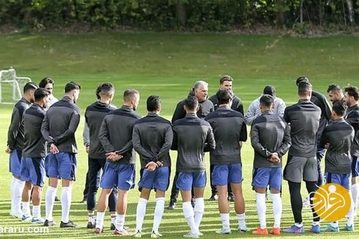 (عکس) پس از کش و قوسها؛ دو پرسپولیسی در تمرین تیم ملی