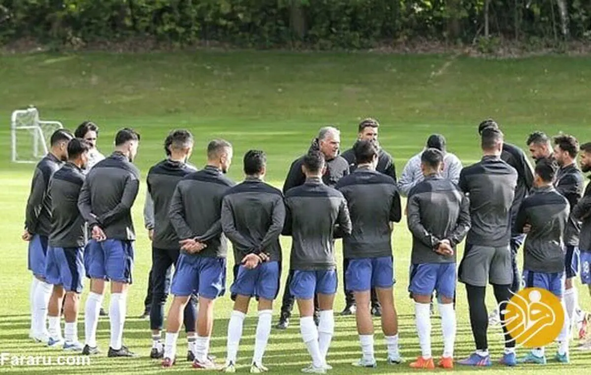 (عکس) پس از کش و قوس‌ها؛ دو پرسپولیسی در تمرین تیم ملی