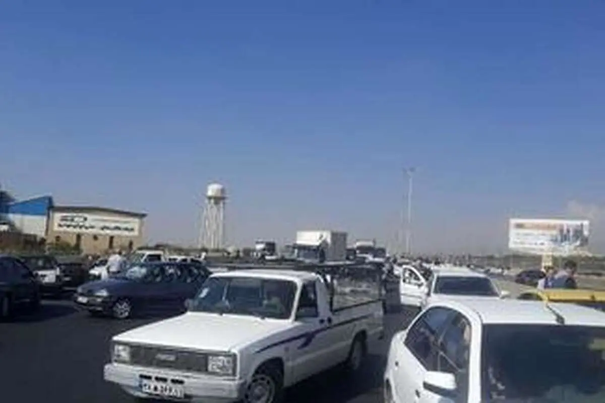 فوت ۲ نفر در آشوبهای آزاد راه کرج - قزوین