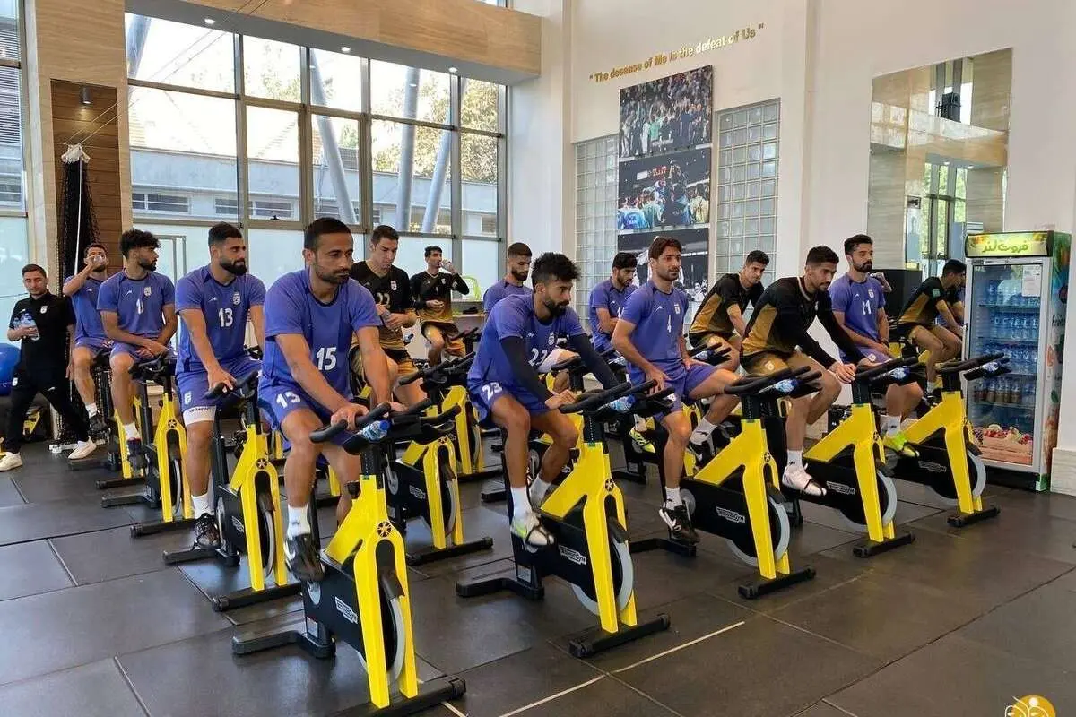 (تصاویر) حضور ۱۶ بازیکن در تمرین امروز تیم ملی