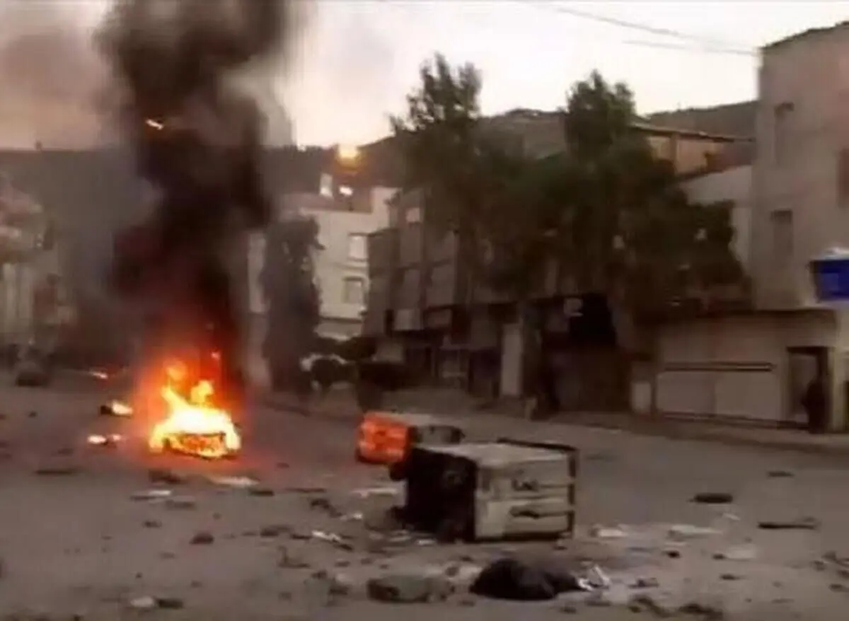 التهاب و درگیری در مریوان در پی درگذشت «نسرین قادری»