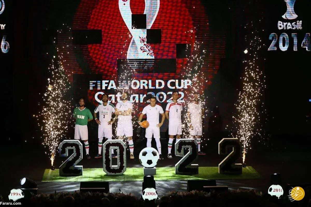 (تصاویر) رونمایی رسمی از پیراهن تیم ملی در جام‌جهانی