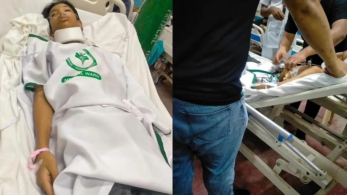 (ویدئو) حادثه وحشتناک در شهربازی؛ یک نوجوان ریه‌اش را از دست داد!