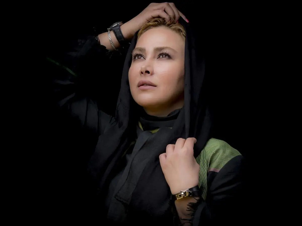(عکس) آناهیتا نعمتی عزادار شد