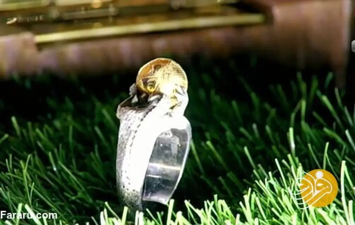 (ویدئو) رونمایی از انگشتر خاص اهدایی به تیم ملی