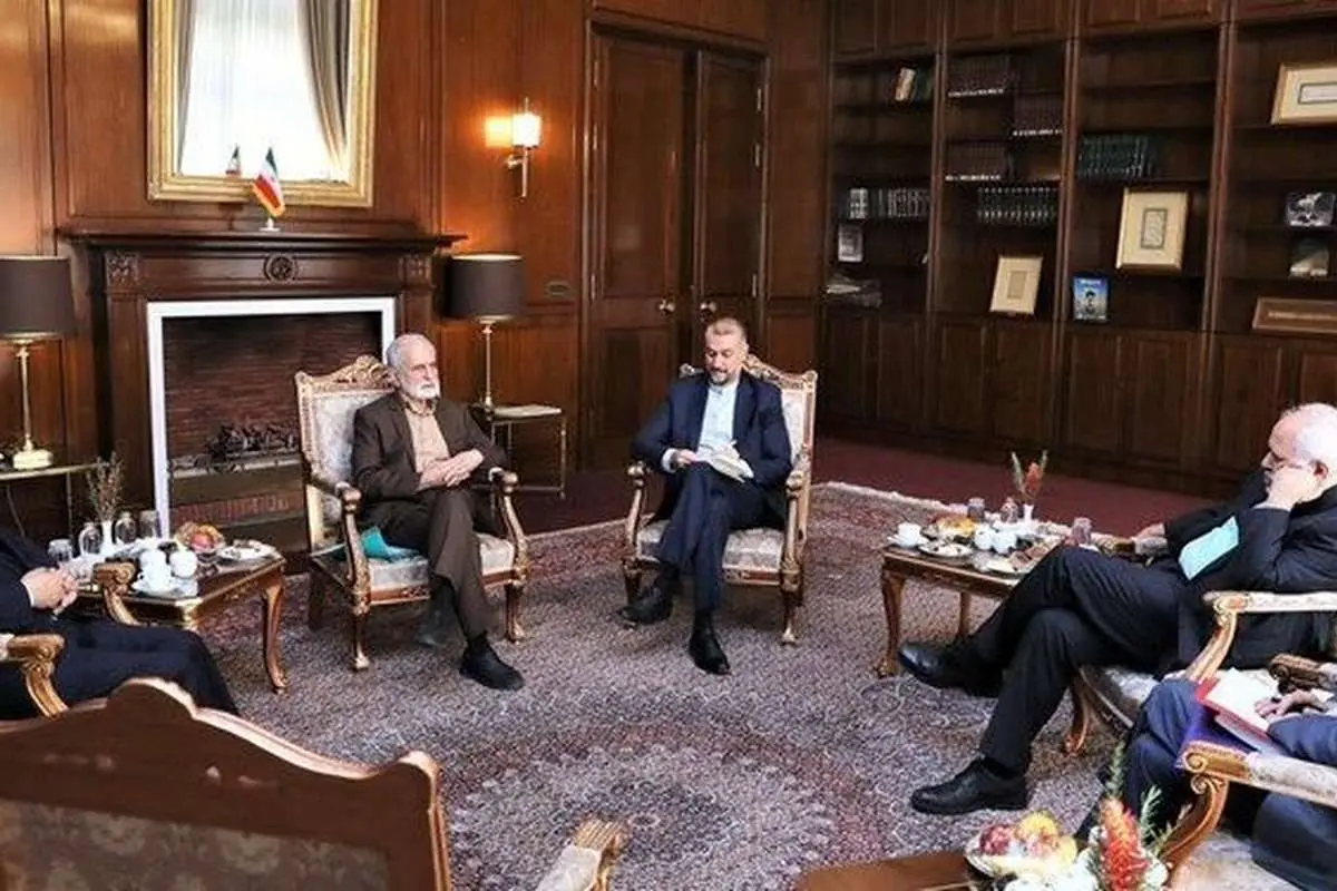 (تصویر) دیدار امیرعبداللهیان با چهار وزیر خارجه پیشین کشور