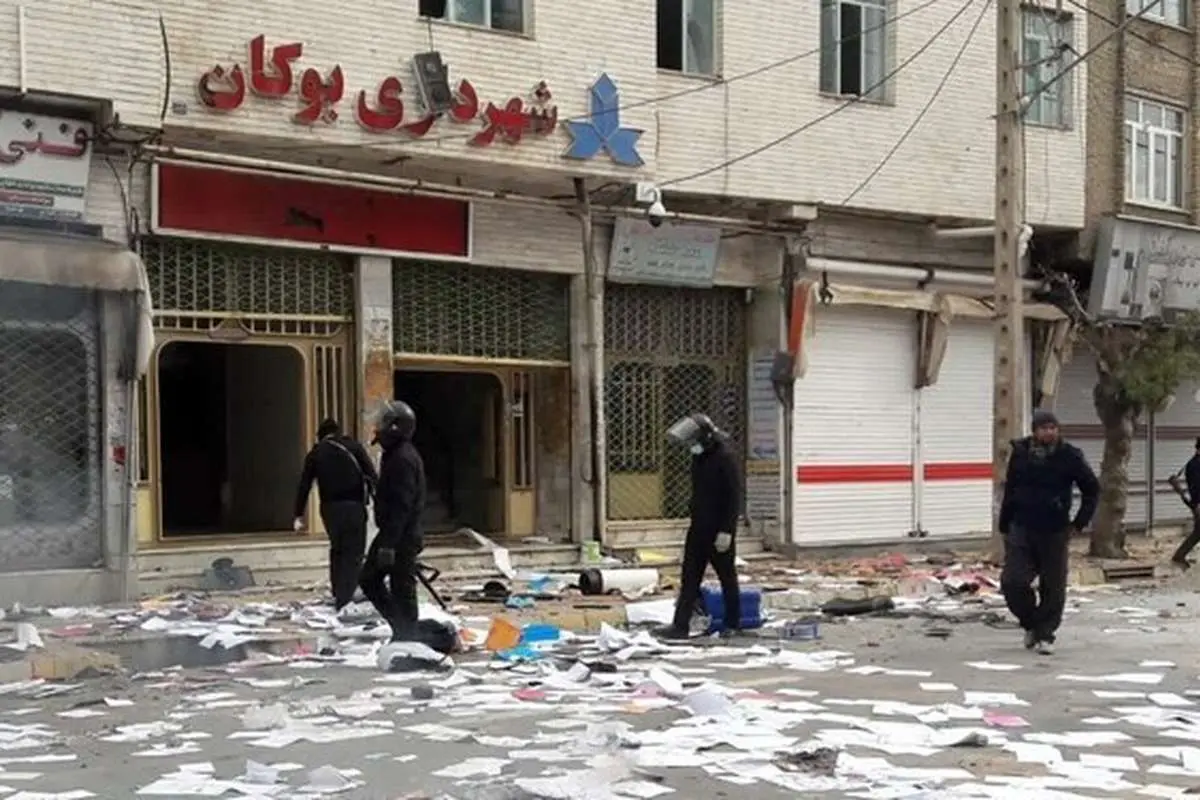(ویدئو) تنش و درگیری در بوکان