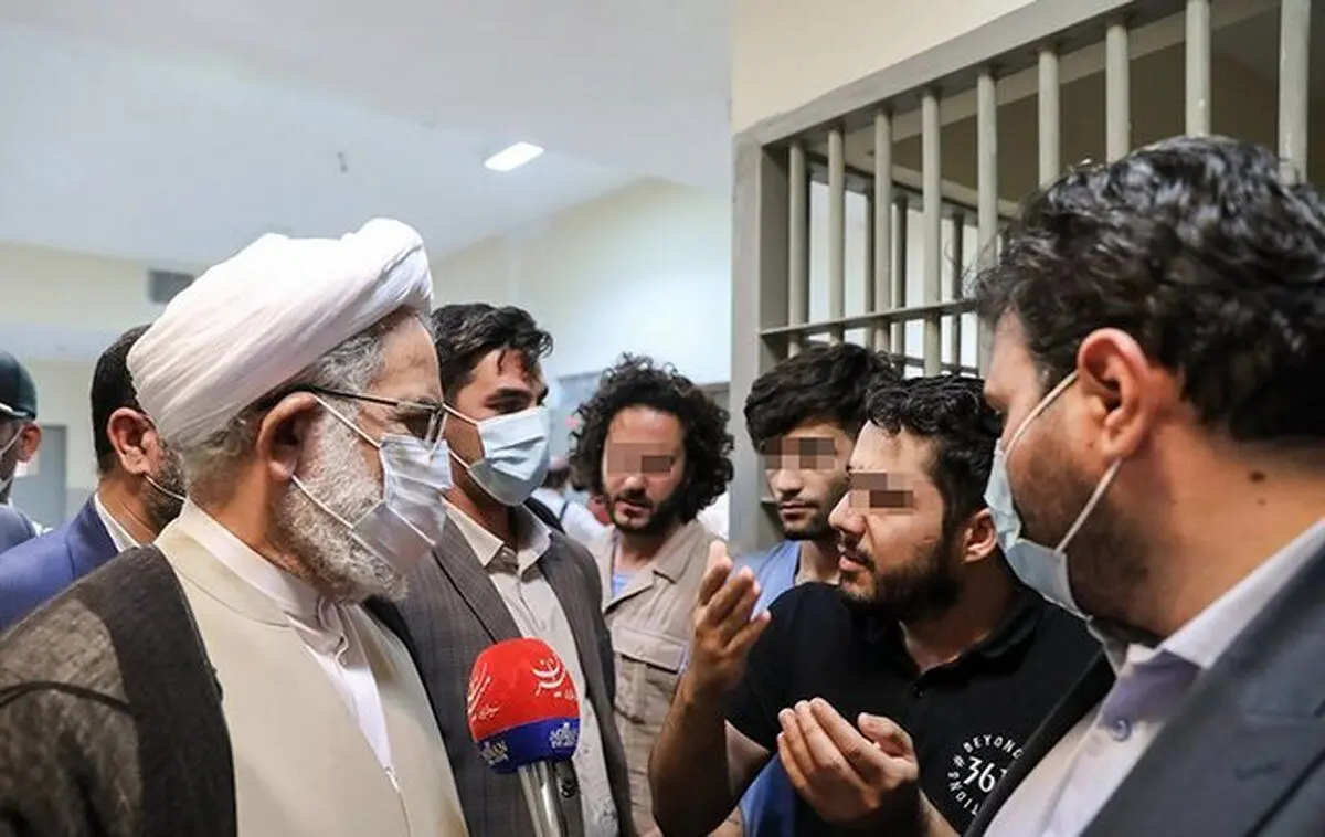 گفت‌وگوی دادستان کل کشور با تعدادی از دستگیرشدگان حوادث اخیر