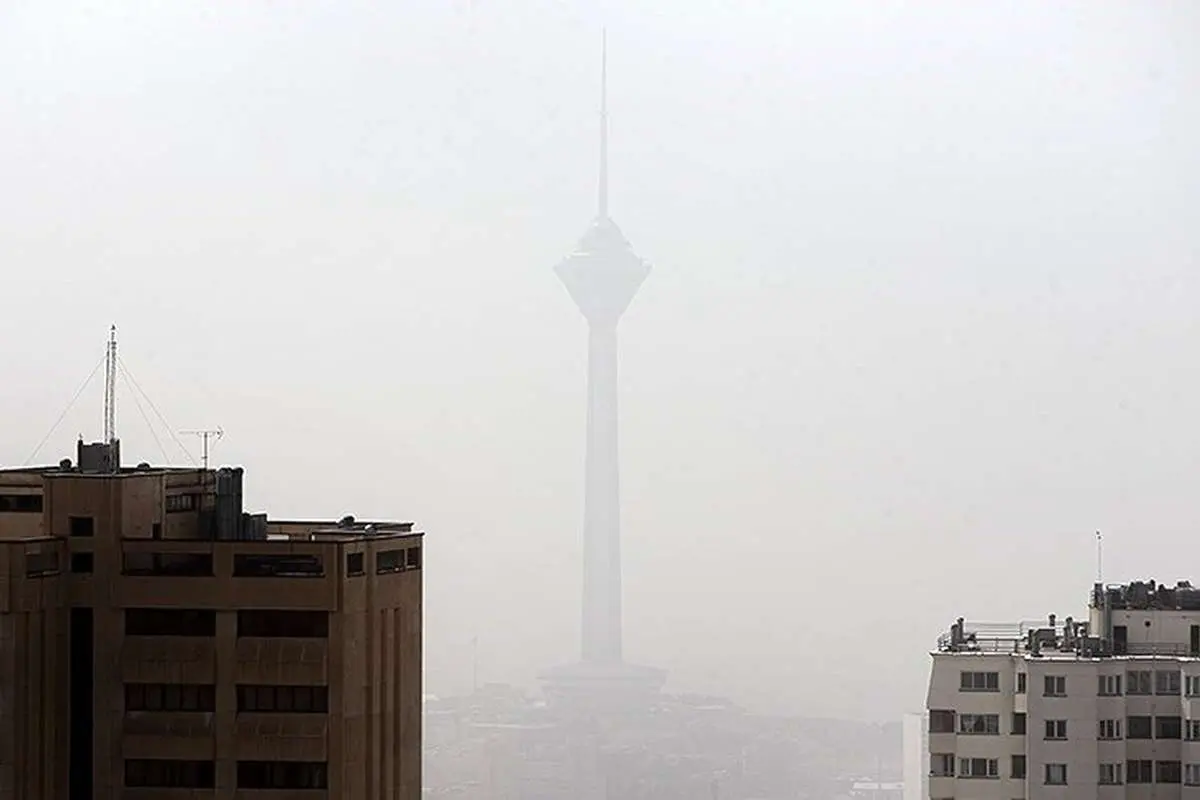 صدور هشدار زرد آلودگی هوا در تهران