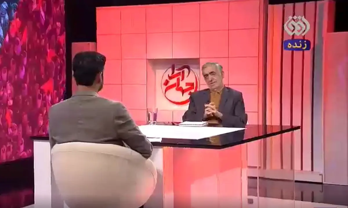 (ویدئو) انتقاد یک پژوهشگر از روحانیون در برنامه زنده