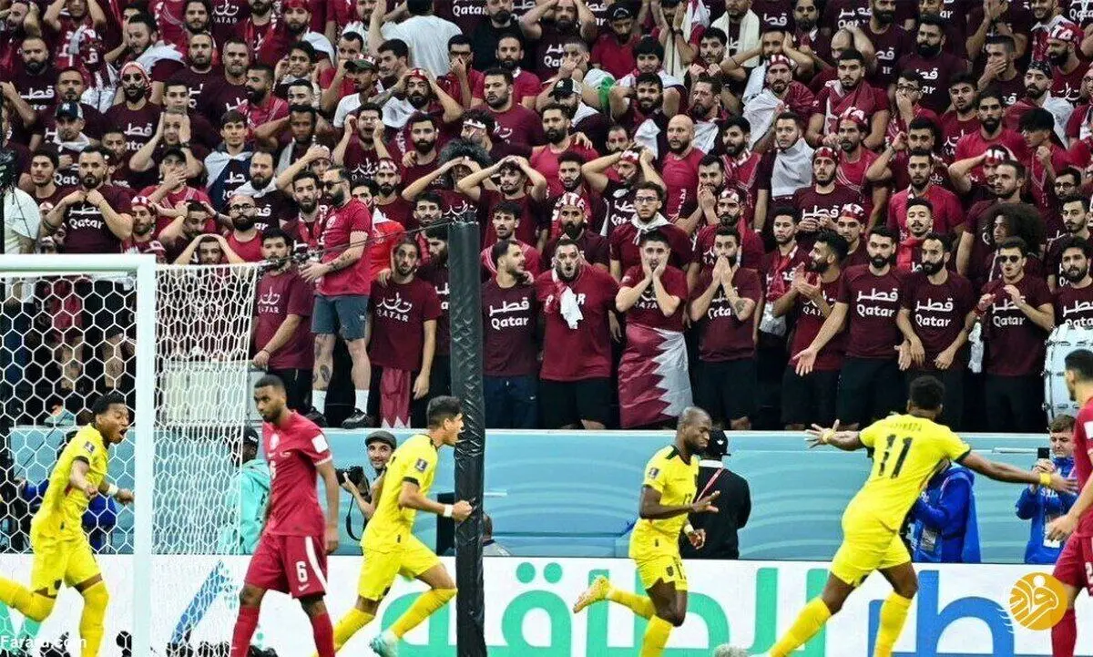 (ویدیو) قطری‌ها بازی افتتاحیه جام‌جهانی ۲۰۲۲ را ترک کردند!