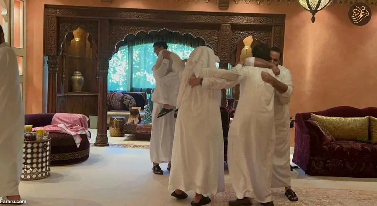 (تصاویر) خوشحالی محمد بن سلمان از پیروزی بزرگ عربستان