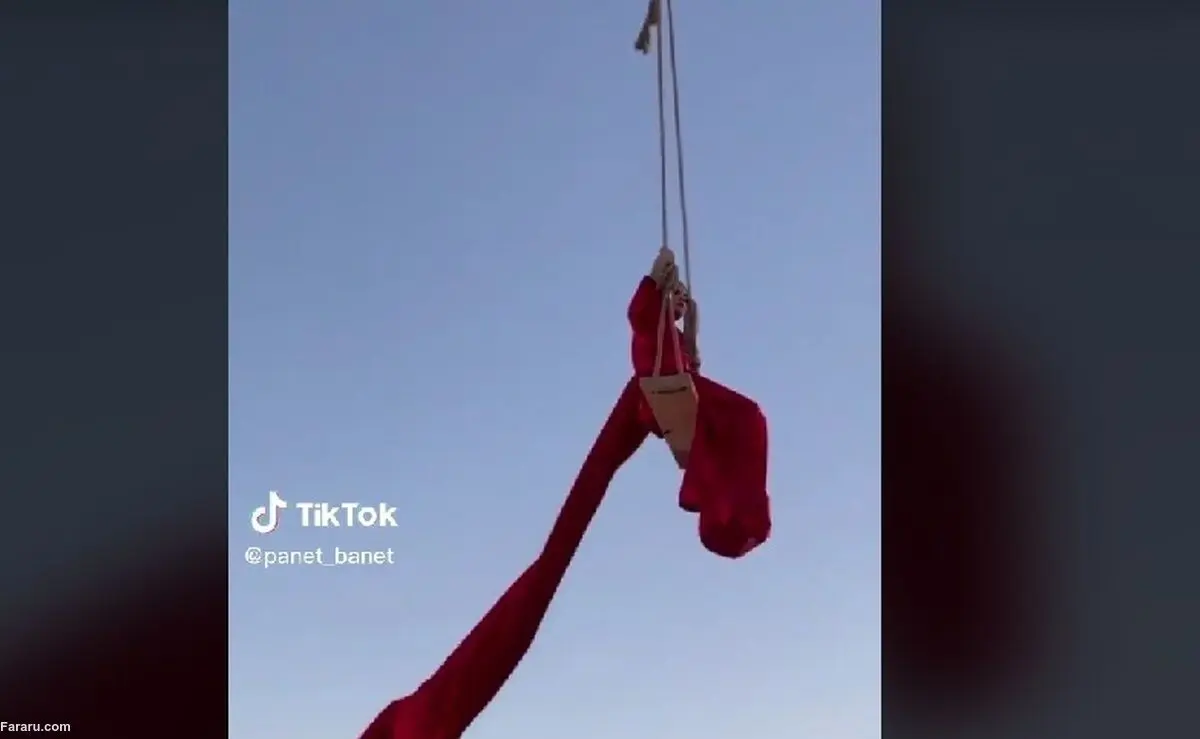 (ویدئو) آویزان شدن عروس فلسطینی از جرثقیل!