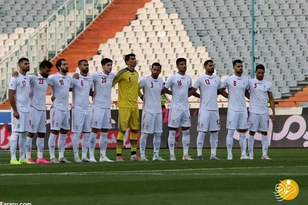 عکس یادگاری ملیپوشان با رئیسجمهور