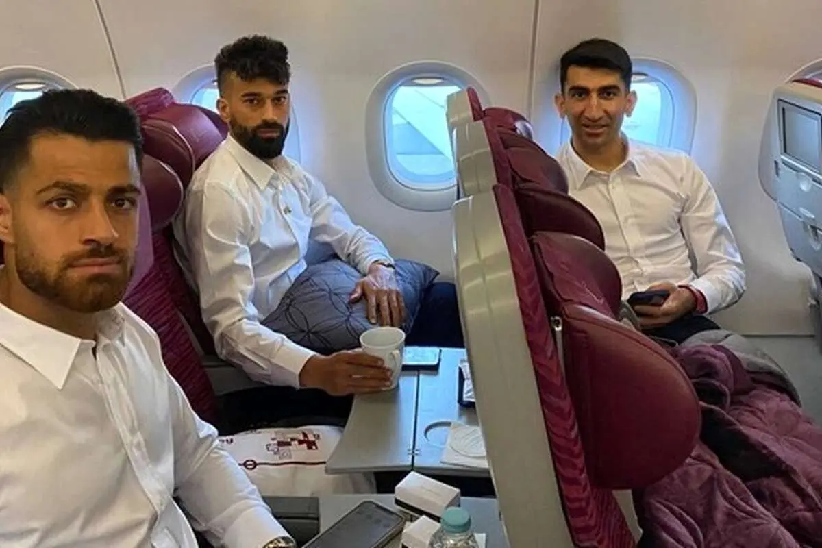 (ویدئو) تیم ملی راهی قطر شد
