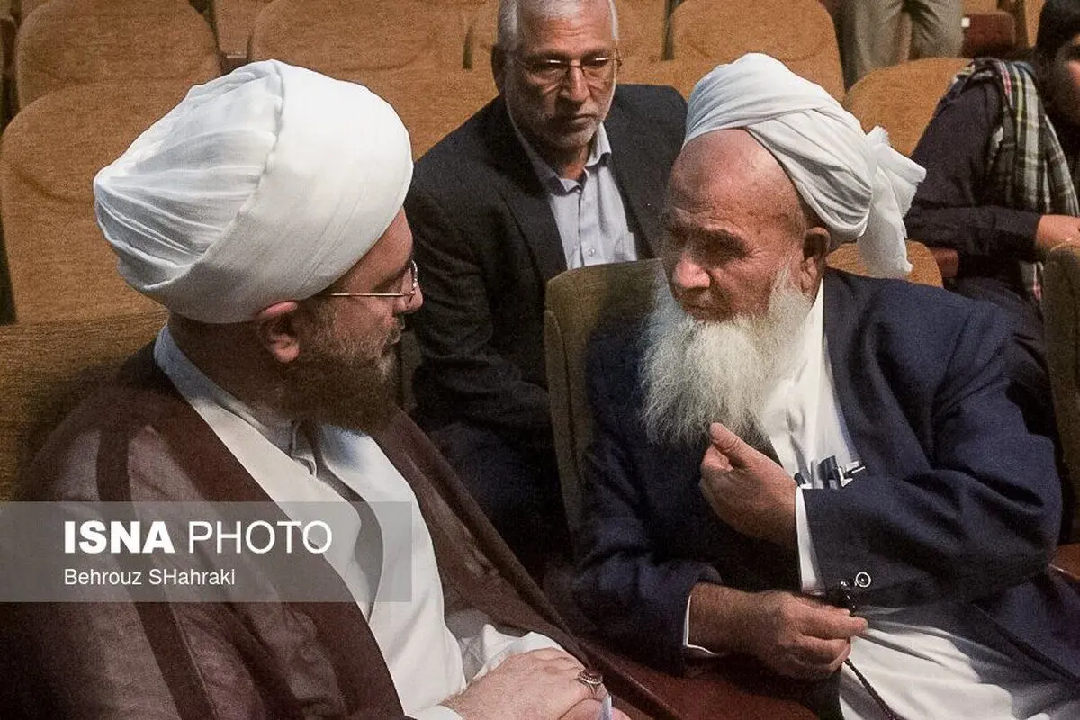 (تصاویر) غیبت مولوی عبدالحمید در دیدار علما با نماینده رهبری