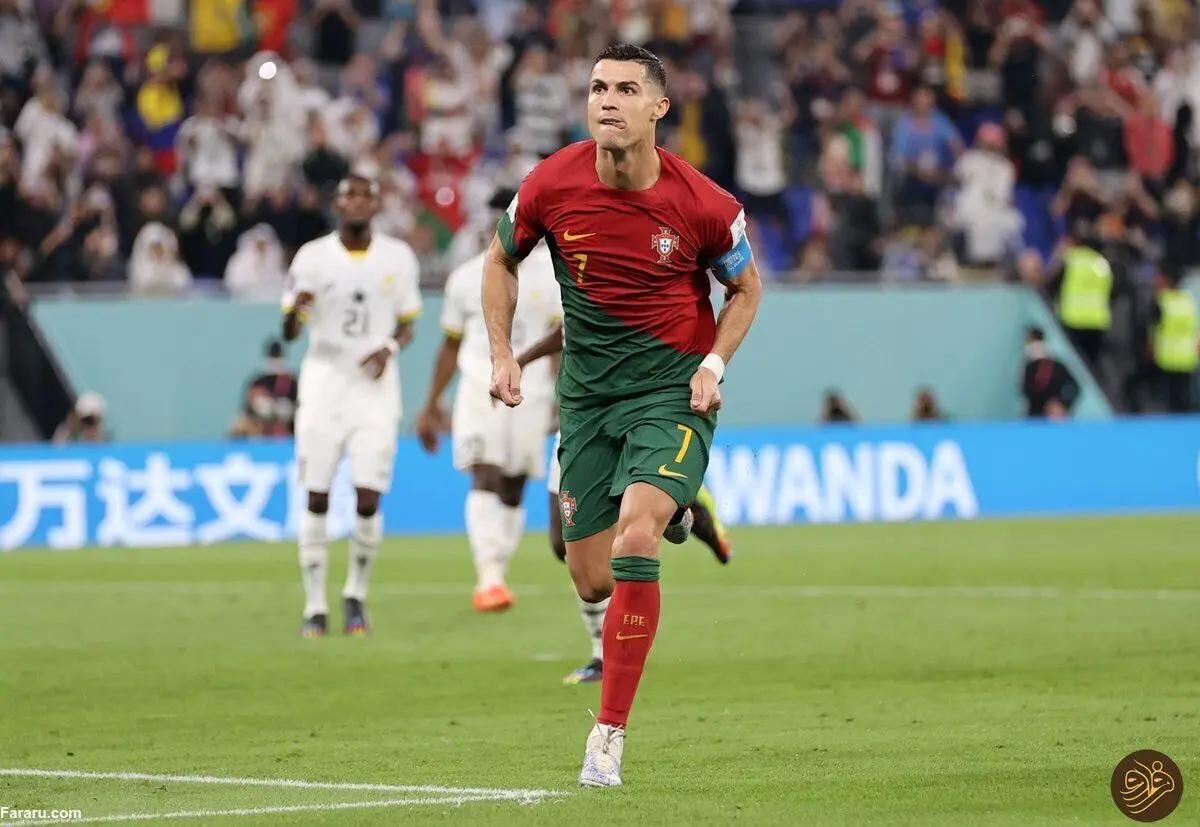 برتری پرتغال در شب رکوردزنی رونالدو