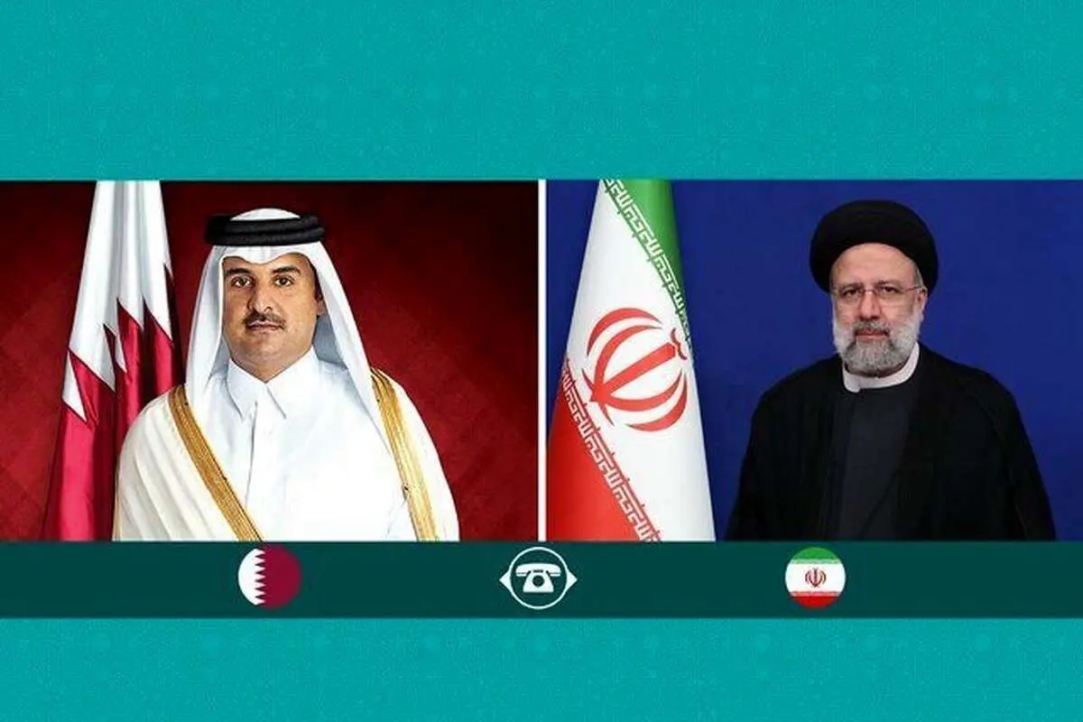 گفتوگوی رئیسی با امیر قطر و قدردانی از او