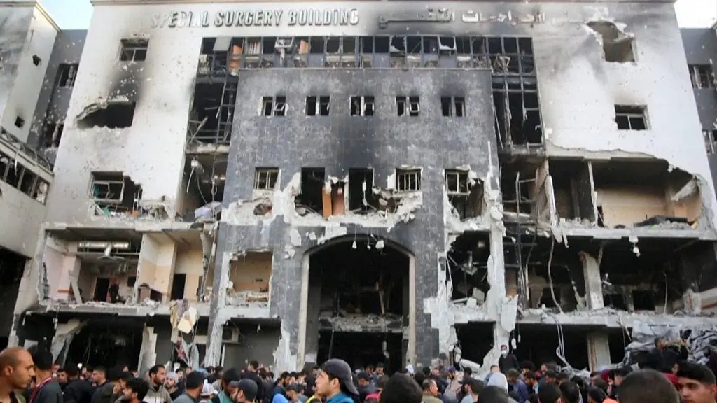 ببینید؛ بازسازی بخش زایمان بیمارستان شفا غزه