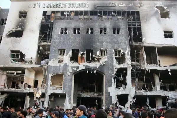 ببینید؛ بازسازی بخش زایمان بیمارستان شفا غزه