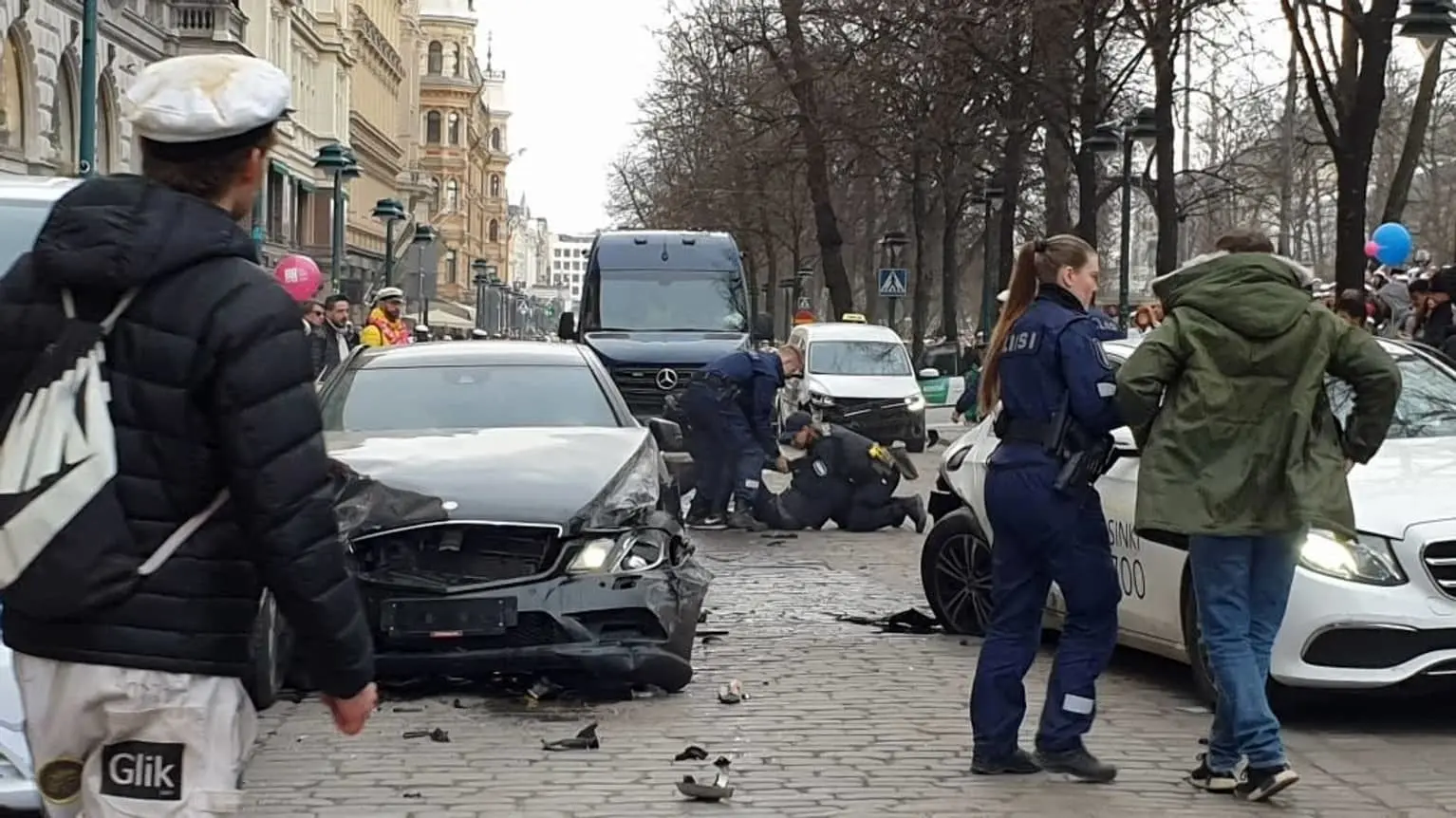 ببینید؛ بدترین سانحه رانندگی در تاریخ فنلاند