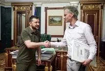 تصاویری از دیدار زلنسکی با مدیرعامل پالانتیر