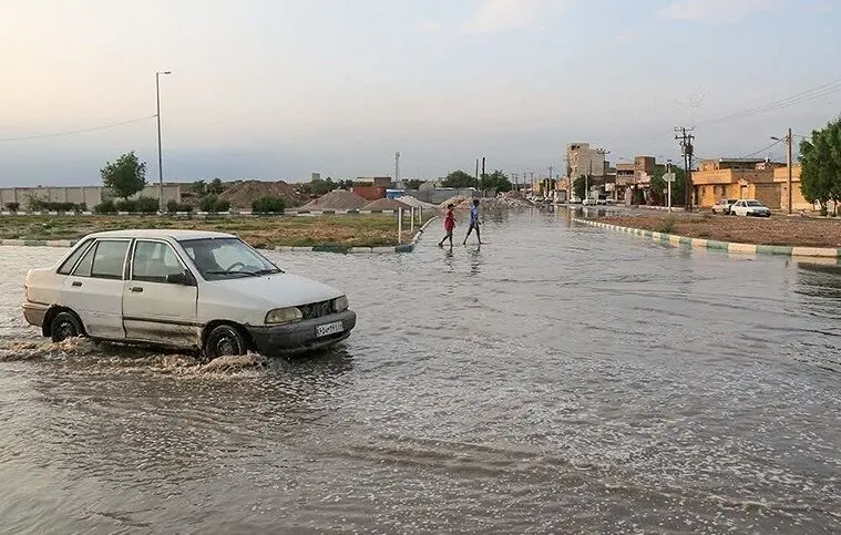 ۱۴ استانی که پربارش شدند
