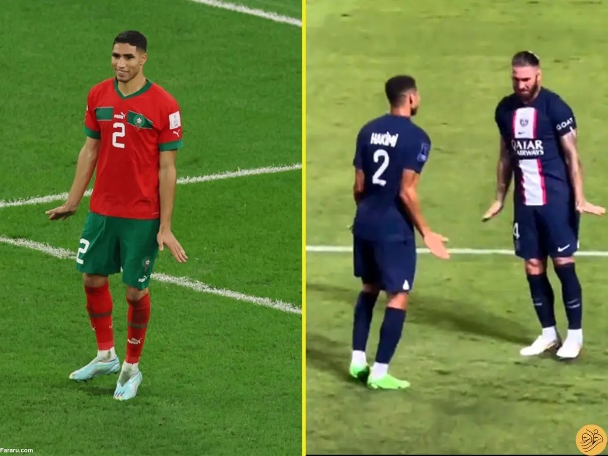 رقص پنگوئنی اشرف حکیمی!