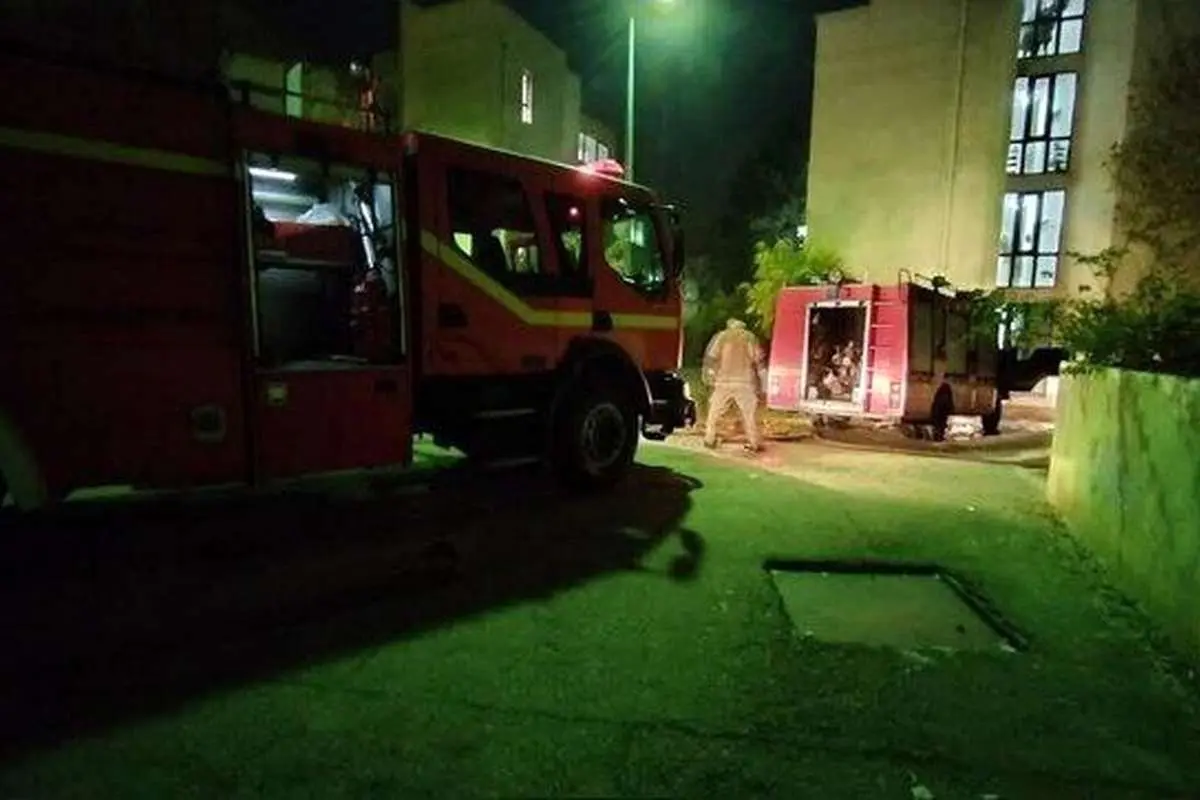 آتش سوزی خوابگاه دانشگاه خوارزمی بدون خسارت جانی مهار شد