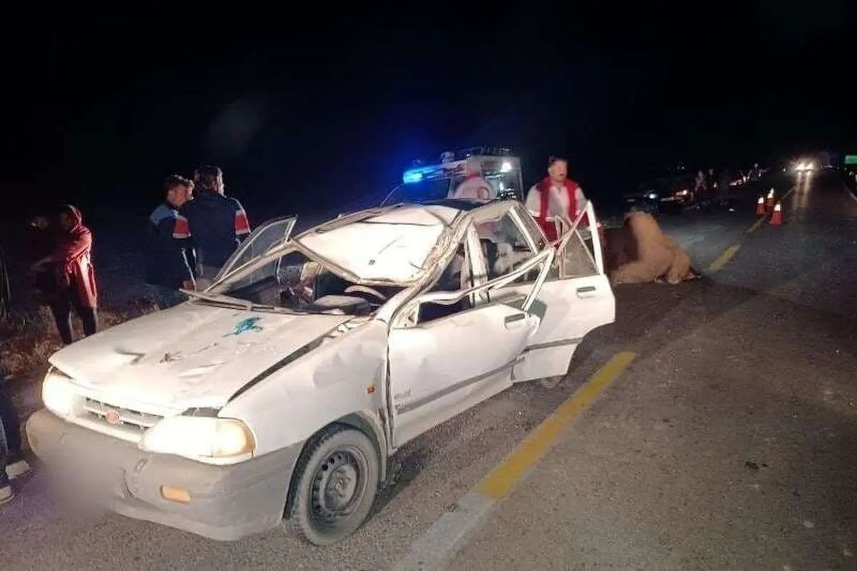 (ویدئو) تصادف یک پراید