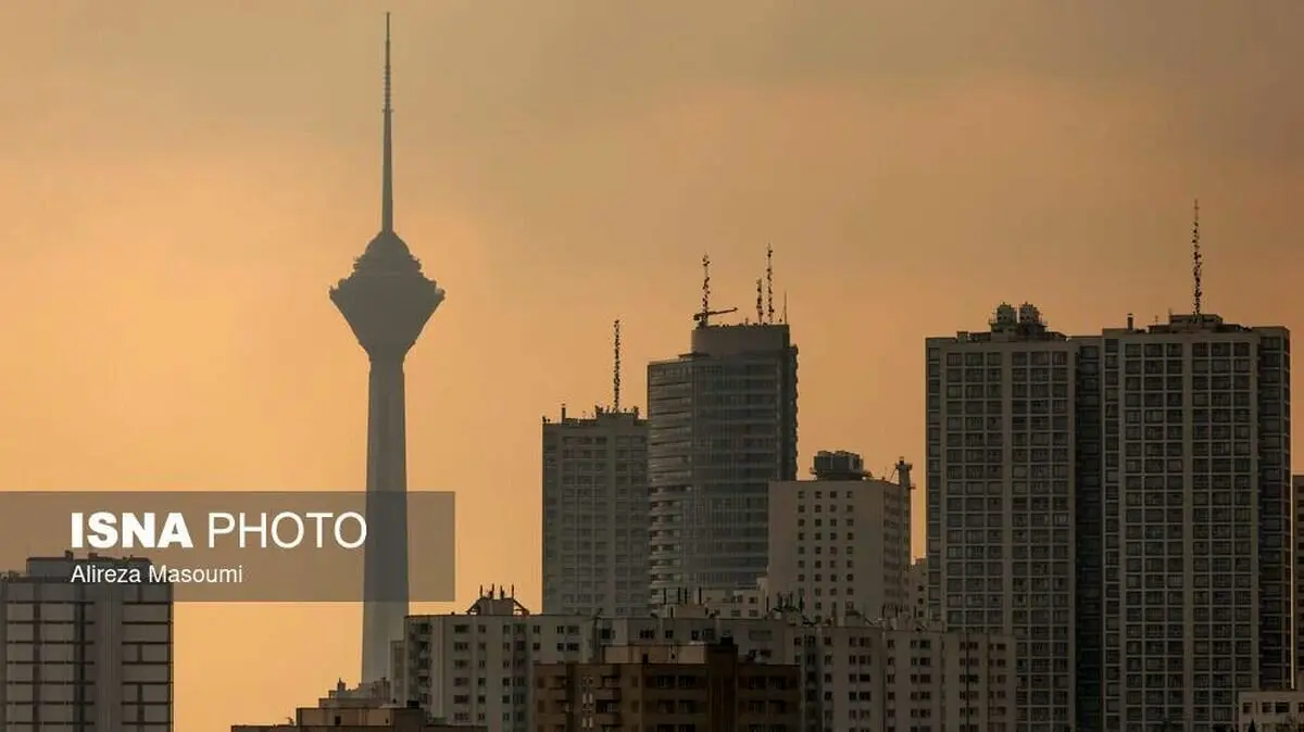 (تصاویر) هشدار نارنجی برای هوای تهران