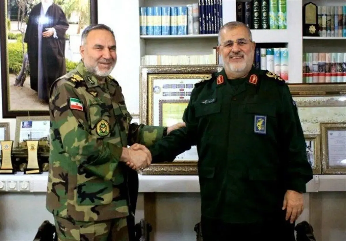 فرماندهان نیروی زمینی ارتش و سپاه دیدار کردند