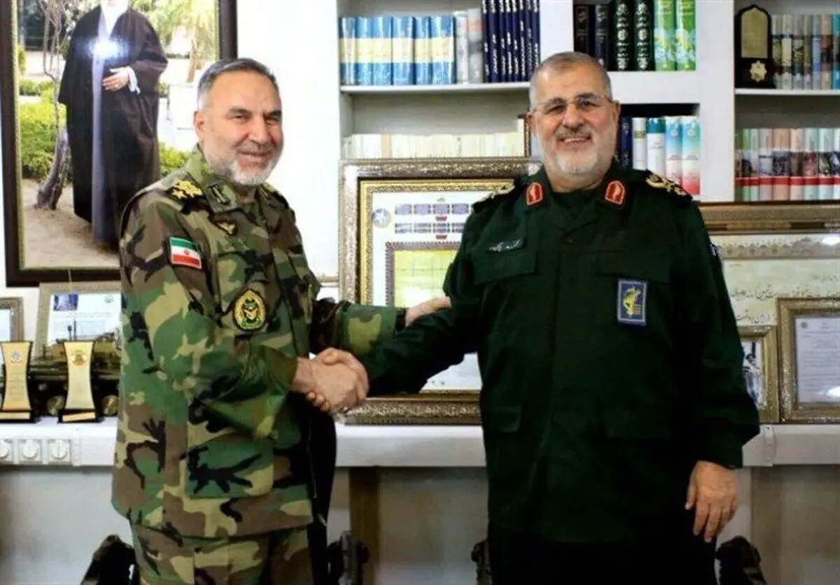 فرماندهان نیروی زمینی ارتش و سپاه دیدار کردند