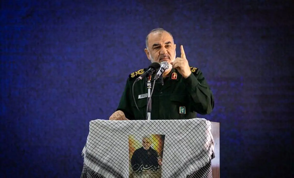 سرلشکر سلامی: مردم دارایی ما برای مقابله با دشمنان هستند