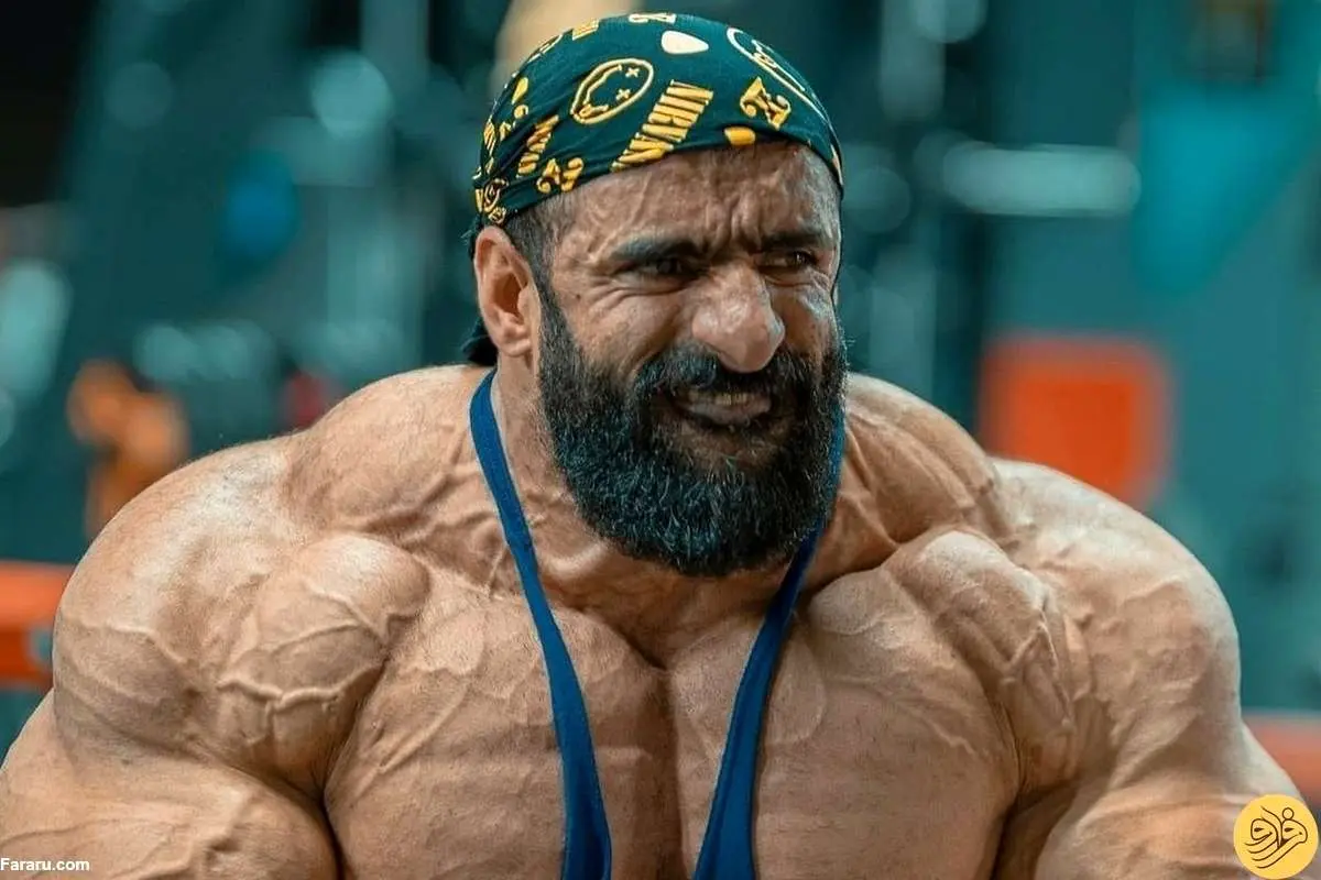 (عکس) کنایه دوباره هادی چوپان به سجاد غریبی ملقب به هالک ایرانی