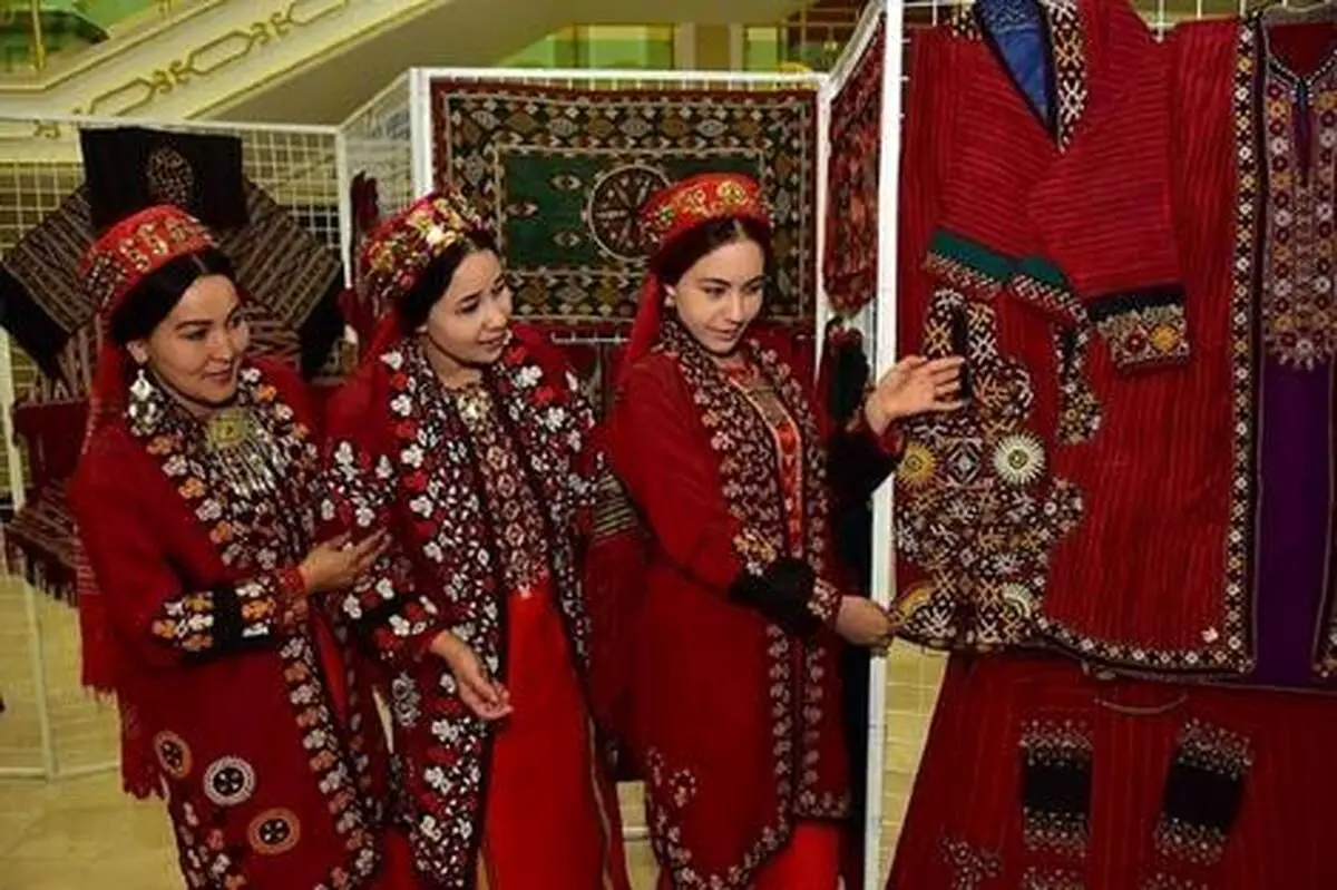 (تصویر) «سوزن‌دوزی ترکمن» ثبت جهانی شد