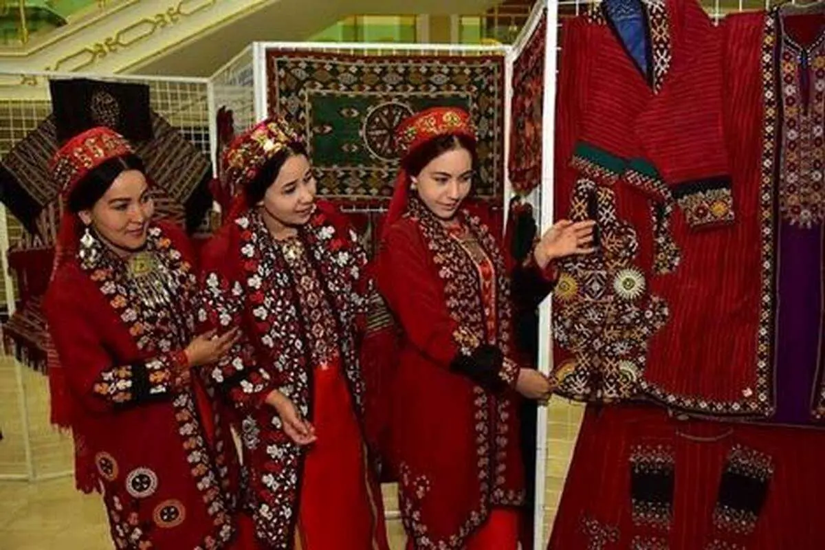 (تصویر) «سوزندوزی ترکمن» ثبت جهانی شد