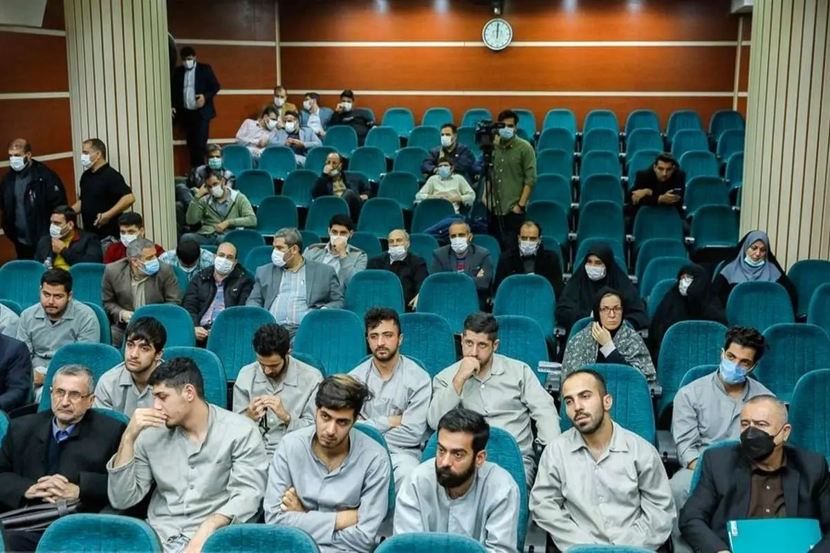(تصاویر) دومین جلسه رسیدگی به اتهامات ضاربان شهید عجمیان