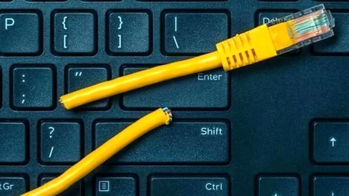 افزایش اختلال اینترنت در هفته گذشته