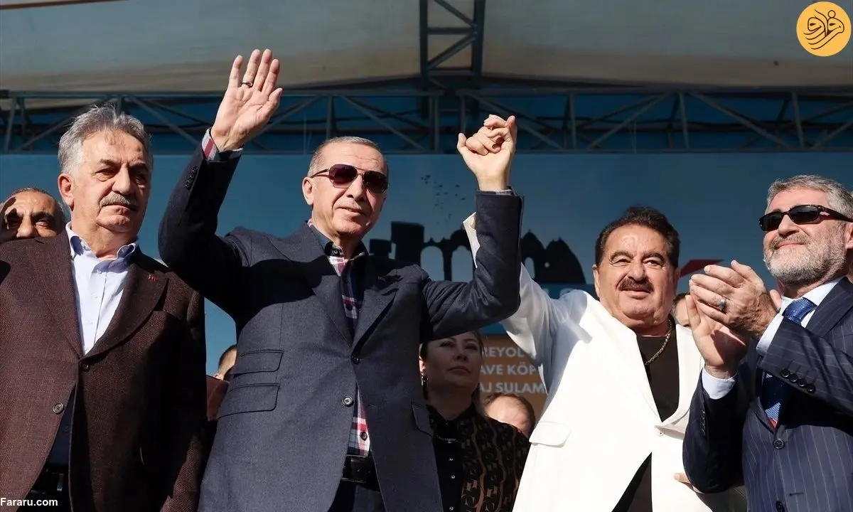 (ویدئو) اردوغان ترانه‌ای را در کنار ابراهیم تاتلیسس خواند