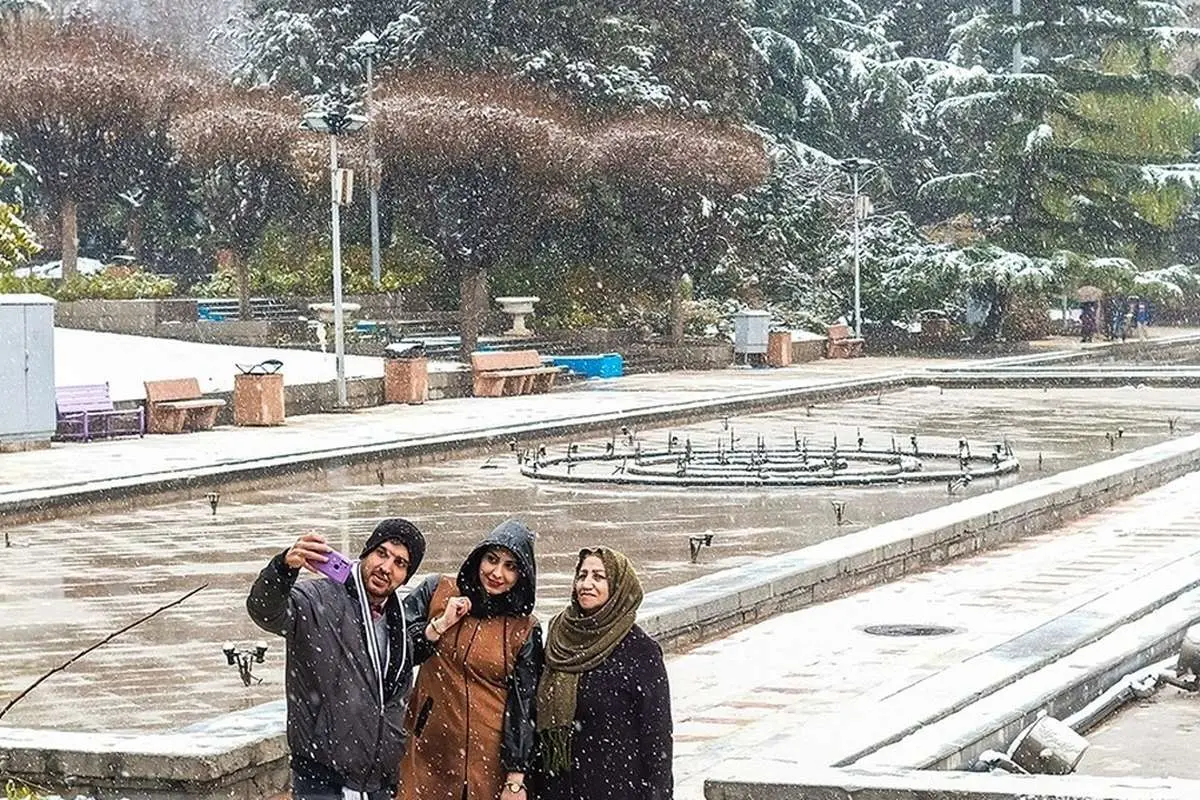 (تصاویر) تهران سفیدپوش