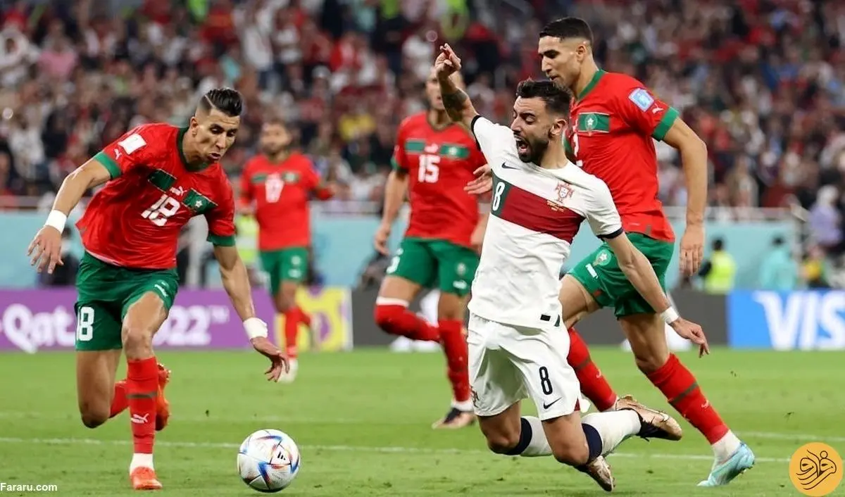 (عکس) پوستر جذاب فیفا برای جدال فرانسه - مراکش