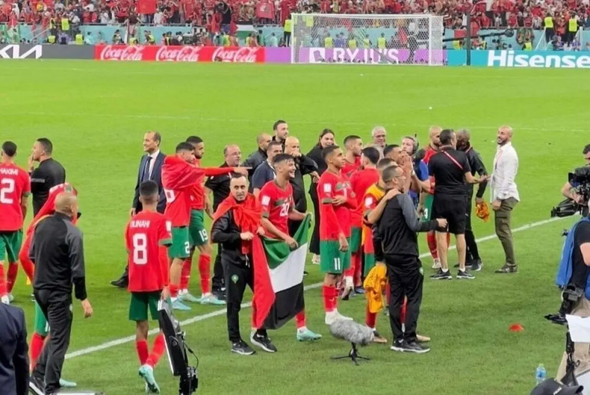 اگر پرچم فلسطین دست بازیکنان ایران بود!