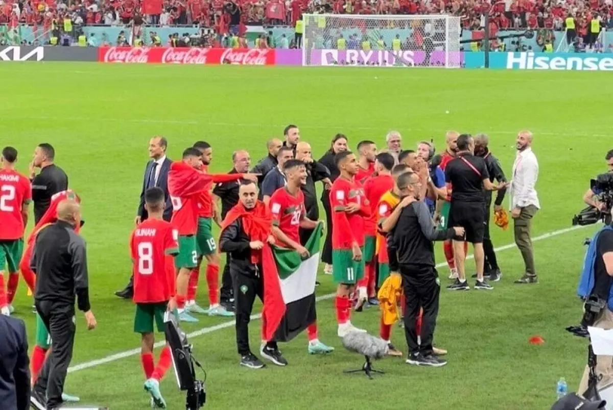 اگر پرچم فلسطین دست بازیکنان ایران بود!