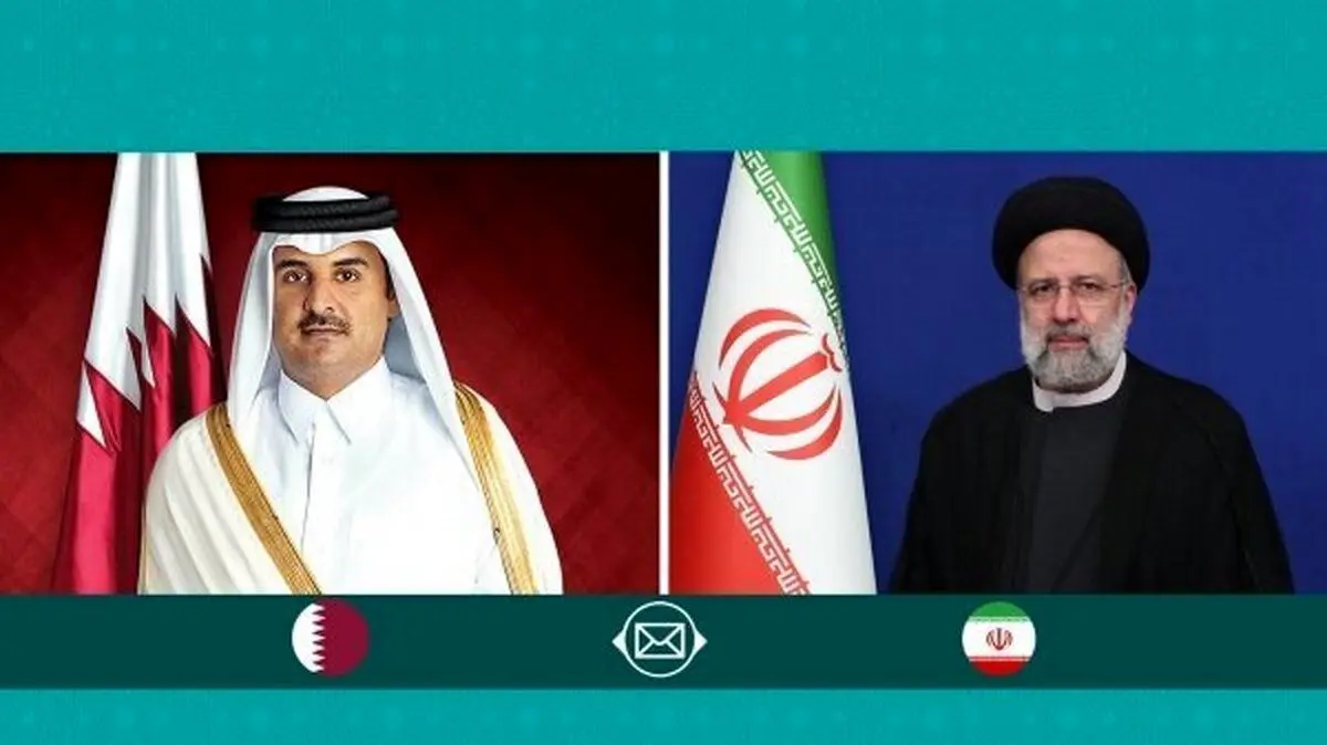 پیام رئیسی به امیر قطر