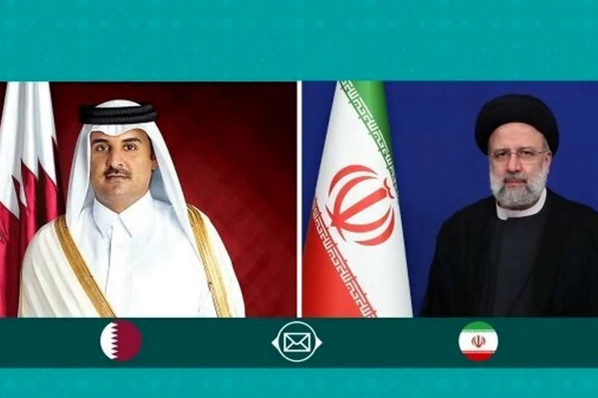 پیام رئیسی به امیر قطر